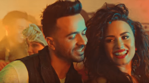 Demi Lovato y Luis Fonsi.