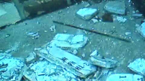 La imagen destrozada contenía los tres primeros mandamientos