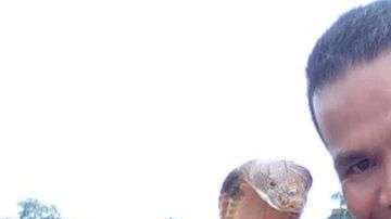 Abu habitualmente publicaba en sus redes sociales fotos donde se lo veía con serpientes.