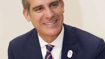 Eric Garcetti es alcalde de Los Ángeles desde 2013