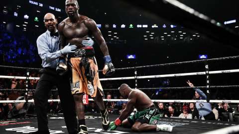 Wilder ha demostrado su fortaleza a más de uno de sus rivales.
