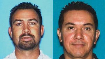 Los Angeles County Sheriff’s Department ha desvelado las fotografías de Reuben Gutierrez (izda) y Wilfrido Rodriguez (dcha)