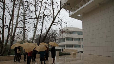 La tormenta también ha traído cielos grises y bajas temperaturas