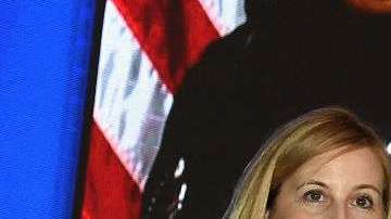 Megan Barry, alcaldesa de Nashville.  Rick Diamond/Getty Images for CRS.