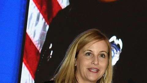 Megan Barry, alcaldesa de Nashville.  Rick Diamond/Getty Images for CRS.