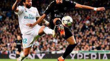 Real Madrid y PSG ahora chocan en París.  CHRISTOPHE SIMON/AFP/Getty Images