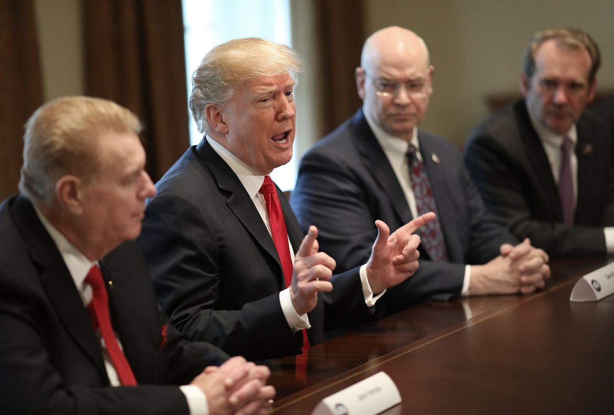 En marzo pasado, Trump condicionó su plan  tarifario a las negociaciones actuales de NAFTA