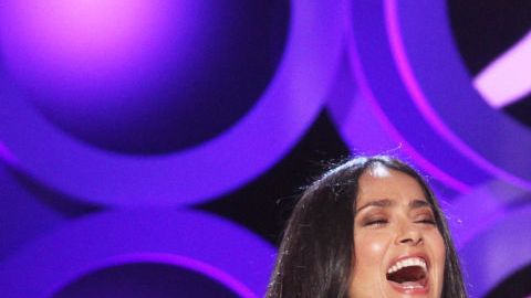 Salma Hayek en los Independent Spirit Awards.