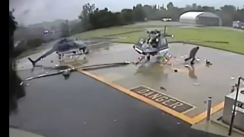 Choque de helicópteros