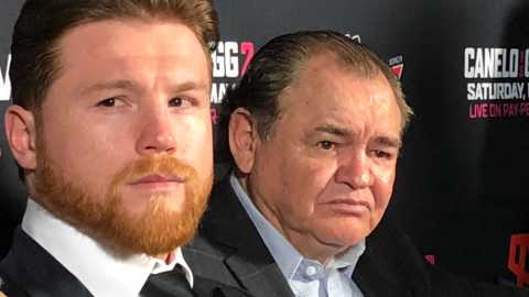 Saúl Álvarez dijo que trasladará su campamento a Estados Unidos con miras a la pelea del 5 de mayo.