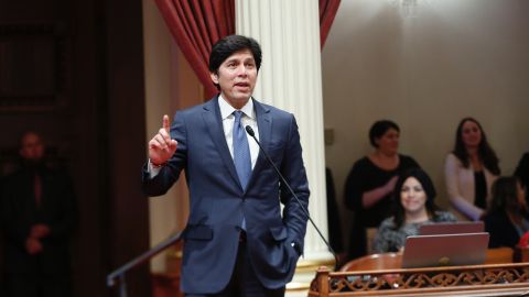 Kevin de León, candidato al Senado federal por el estado de California.