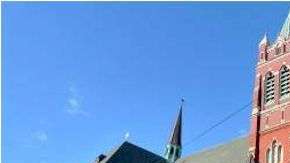 La iglesia católica "Our Lady of Grace" fue construida en 1876