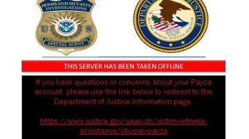 La página payza.com está bloqueada por el autoridades de EEUU.