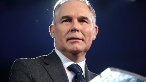 Scott Pruitt, administrador de la Agencia de Protección Ambiental.