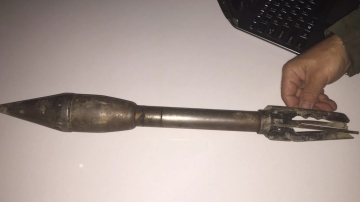 Este cohete de la II Guerra Mundial fue encontrado entre las paredes de una cosa en Virginia.