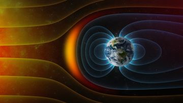 El campo magnético es lo que nos defiende de la radiación del viento solar.