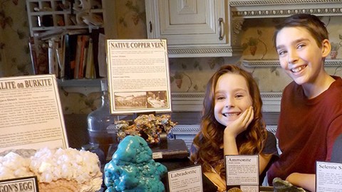 Roban la colección de minerales de un niño de 13 años.