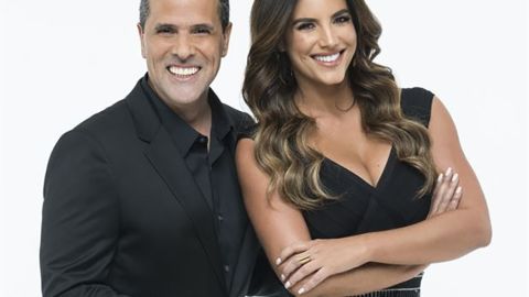 Gaby Espino y Marco Antonio Regil