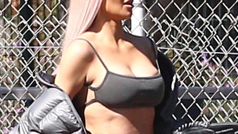 Kim Kardashian.