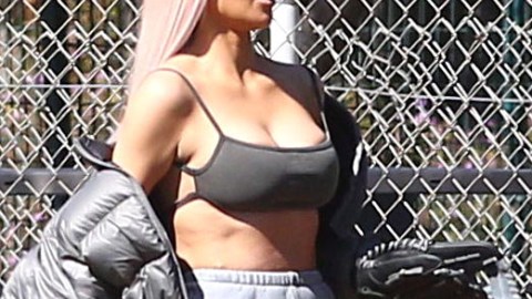 Kim Kardashian.