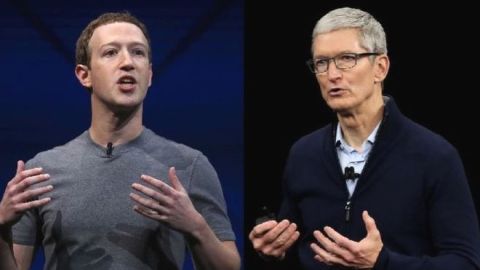 Zuckerber y Cook