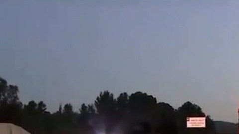 El conductor sufrió varias quemaduras.