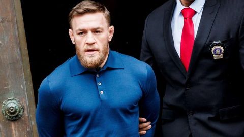 Conor McGregor fue arrestado en NY, tras causar disturbios en el Barclays Center de Brooklyn