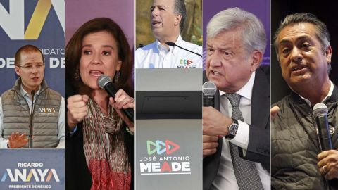Aspirantes presidenciales en México