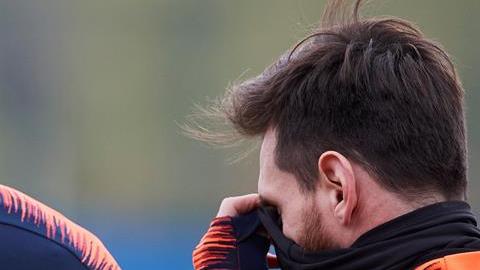 Messi sigue presentando molestias en el aductor y el isquiotibial