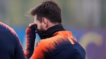 Messi sigue presentando molestias en el aductor y el isquiotibial