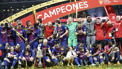 Barcelona conquistó la edición 2017-18 de la Copa del Rey