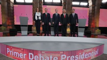 El primer debate presidencial entre candidatos en México fue el domingo pasado.
