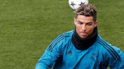 El delantero portugués del Real Madrid Cristiano Ronaldo. (Foto: EFE/Chema Moya)