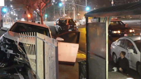 El incidente ocurrió la madrugada del lunes entre E. Cesar Chavez Avenue y N. Vignes Street.