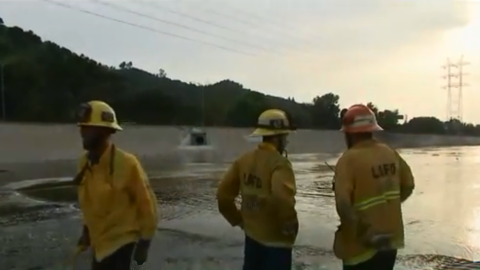 Los equipos de rescate trabajaron durante 12 horas en la búsqueda del niño.