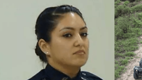 El novio de la oficial fue arrestado horas antes de la captura de la mujer