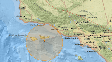 El terremoto ha tenido lugar a 36 millas de las Channel Islands a las 12:29 p.m.