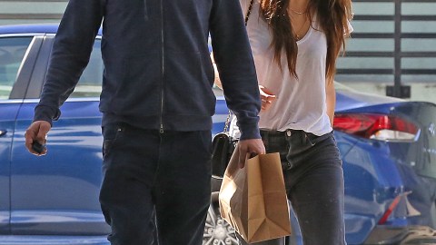 Camila Morrone y Leonardo DiCaprio.