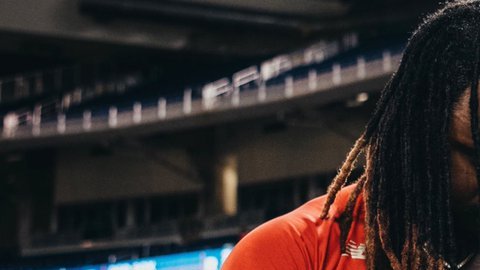Hanley Ramírez y el menor. Boston Red Sox/Twitter