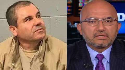 Joaquín "El Chapo" Guzmán Loera y su abogado Eduardo Balarezo.