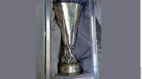 El trofeo de la Europa League fue robado y recuperado en Guanajuato