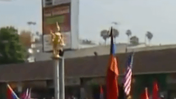 Hollywood y Mid-City albergaron dos concentraciones separadas.