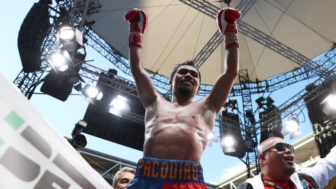 Manny Pacquiao se volverá a subir a un ring, después de su última derrota hace un año