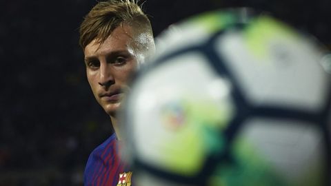 Gerard Deulofeu cuando era jugador del Barcelona.  (Foto: Manuel Queimadelos Alonso/Getty Images)