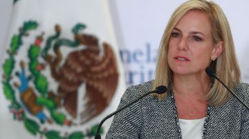 Kirstjen Nielsen visitó México hace dos semanas para la firma de tres acuerdos.