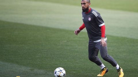 Arturo Vidal, volante del Bayern Munich. Getty Images