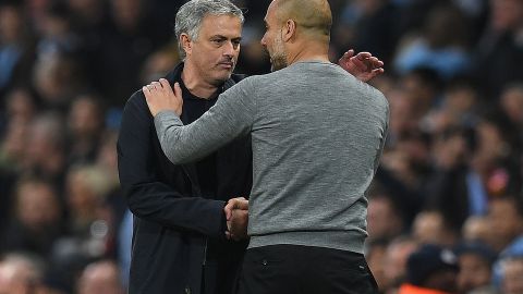 José Mourinho y Pep Guardiola han sido centro de atención por sus "desencuentros"