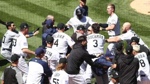 La pelea en Colorado. Matthew Stockman/Getty Images