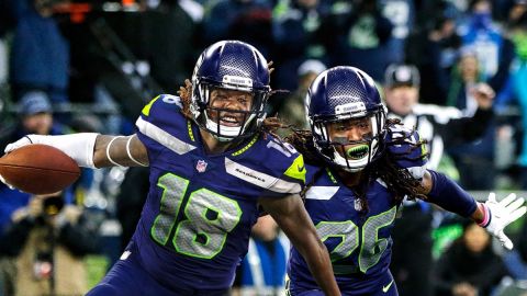 Shaquem Griffin y su hermano gemelo Shaquill, juntos otra vez, ahora en la NFL.