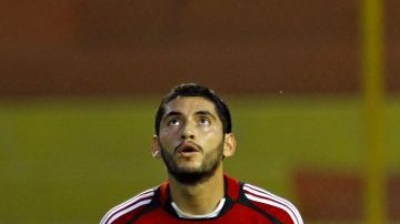 Los porteros Jesús Corona, Alfredo Talavera y Guillermo Ochoa durante un entrenamiento de la selección mexicana.
(Foto: Imago7/Etzel Espinosa)